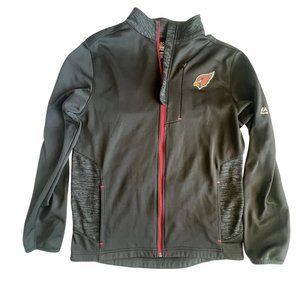 Arizona Cardinals Majestic Therma Base Full Zip Jacket Size‎ Medium